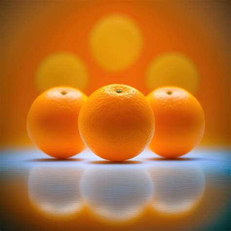 Premium Ai Image Fresh Orange Fruits With Leaves Generative Ai
