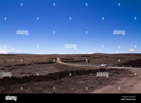 Chain Of Craters Road Stock Photo Alamy