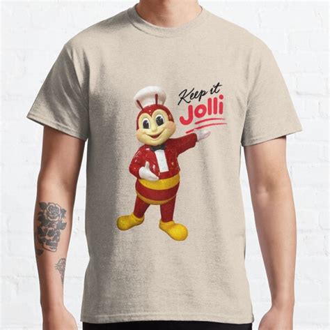 Jollibee Mascot Statue Keep It Jolli T Shirt By Meltissa Redbubble