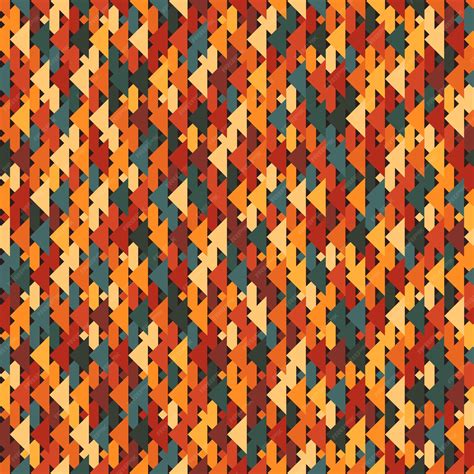 Premium Vector An Abstract Geometric Seamless Pattern