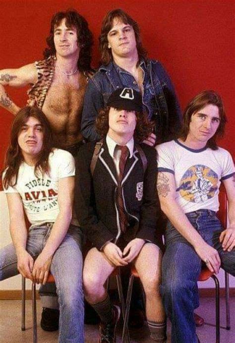 Acdc Rock N Roll Band Bon Scott Acdc Aesthetic Acdc