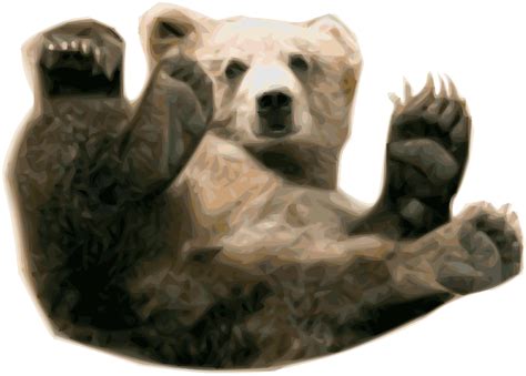 Grizzly Bear 1 Clipart Vector Clip Art Free Image 34041