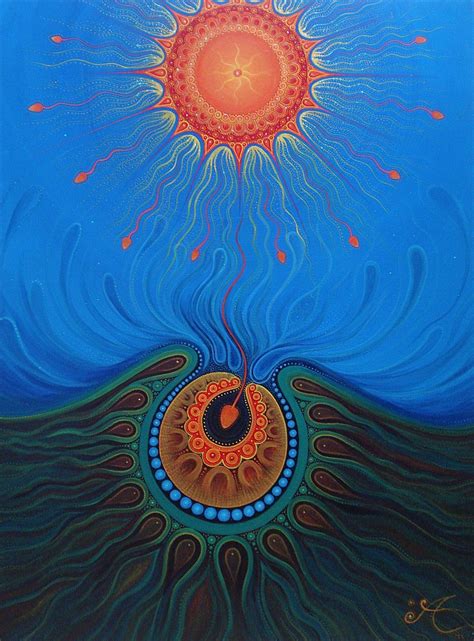 Creation Sun By Louise Benton Ravenectar Visionaryart Art Trippy