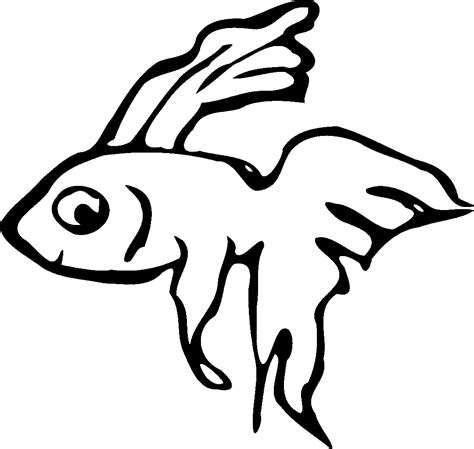 Gambar Ikan Hitam Putih Untuk Diwarnai Pulp