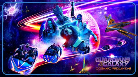 Guardians Of The Galaxy Cosmic Rewind To Open May 27th At Epcot
