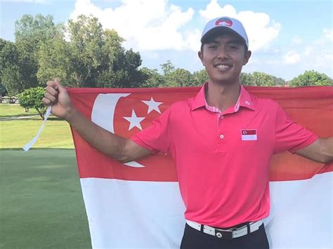 Sea Games Historic Gold For Singapore Golfer James Leow Today