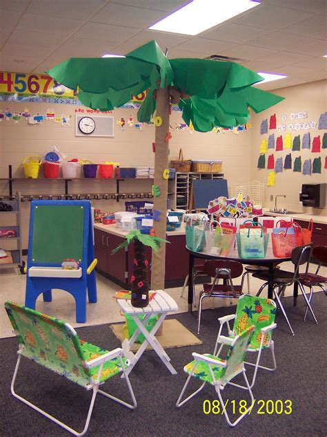 Tropical Luau Themed Classrooms Clutter Free Classroom
