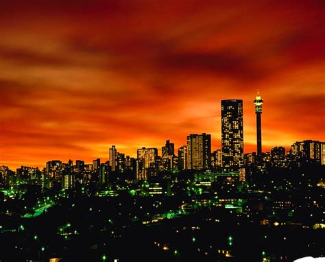 Joburg Nights South Africa Johannesburg The City Of Gol Flickr
