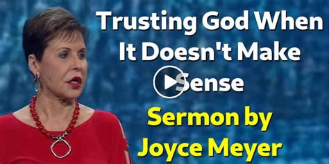 Joyce Meyer April 16 2021 Watch Sermon Trusting God When It Doesnt
