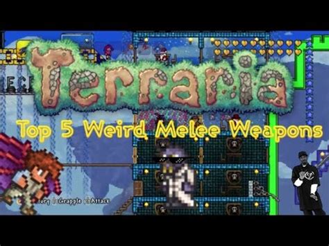 Terraria Console Top 5 | Weirdest Melee Weapons || (1.2.4) - YouTube