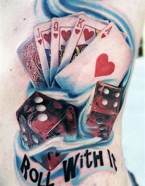 Cartas dibujos disenos de unas poker tatuaje tatuaje b tatuajes de arte corporal plantillas de tatuajes diseños de plantilla tatuaje temporal. playing cards tattoo on rib | Casino tattoo