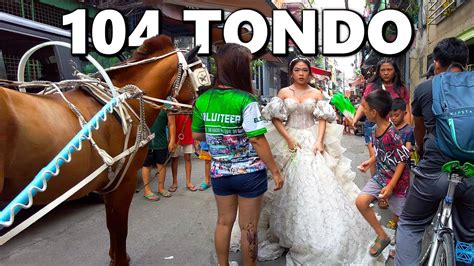 Wandering In The Streets Of Tondo Manila Philippines Walking Tours Ph [4k] Youtube