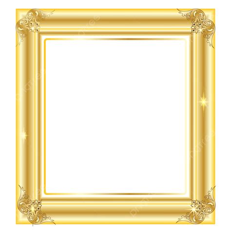 ذهبية ناقلات مربع الحدود فريم الفاخرة التايلاندية نمط خلفية شفافة الحدود الذهبية المتجهات
