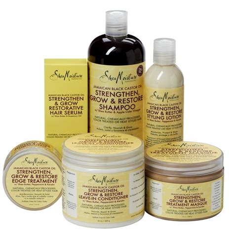 Castor oil is usually clear or pale yellow unless it is derived through roasting or boiling, which is known as black castor oil. Shea Moisture Introduces Jamaican Black Castor Oil Hair ...
