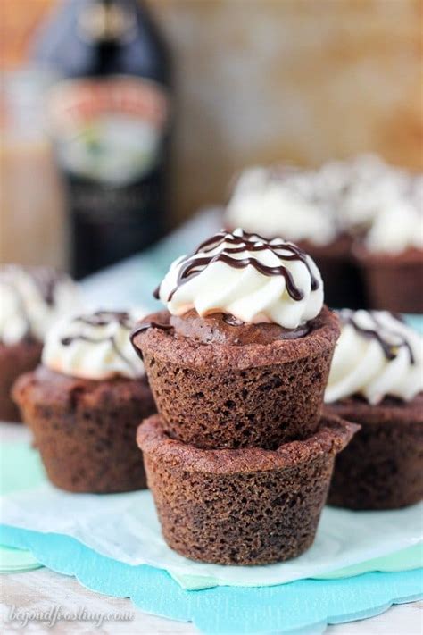 There are a few different routes you can go to achieve this (see below), but to us, this is the easiest and best way. Baileys Mousse Cookie Cups - Beyond Frosting