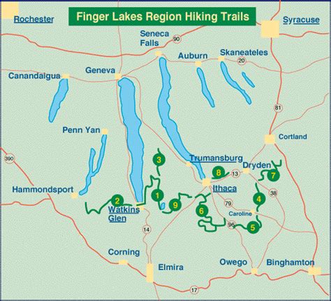 Finger Lake Maps