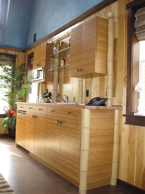 Tested and proven by expert builders, cali bamboo® plywood is the top choice for projects requiring both beauty and durability. DIY cabinets made out of bamboo plywood and bamboo poles ...