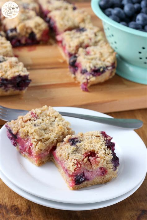 Strawberry Blueberry Crumb Bars A Kitchen Addiction