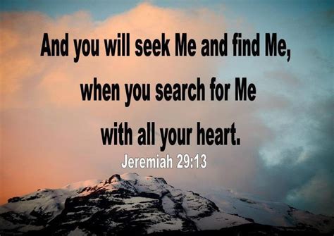 Seek And You Will Find Him God Pinterest
