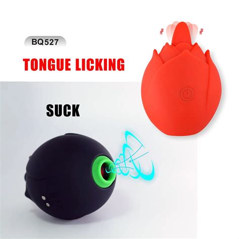 Rose Wireless Remote Control App Vibration Jump Egg Female Adult Sex Toy Tongue Licking Sucker