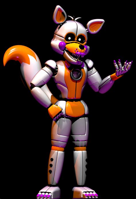 Fnaf Blender Funtime Lolbit Render By Ifazbear14i On Deviantart