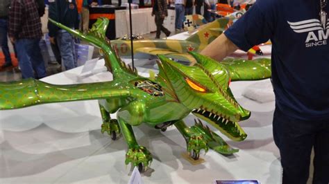 Desire This The Flying Fire Breathing Rc Dragon
