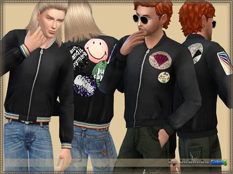The Sims Resource Bomber Jacket 1