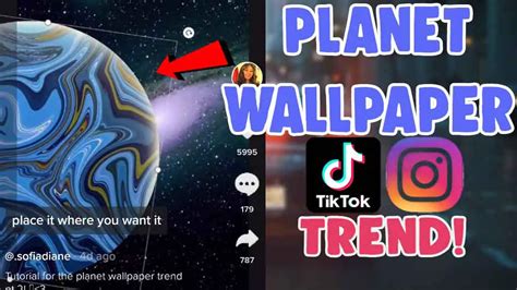 How To Do The Planet Wallpaper Trend On Tiktok Salu Network