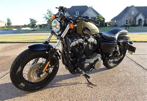 Oem sportster rear wheel / it converts to front. 2013 Harley Davidson XL 1200 X Sportster 48 - Candy Gold ...