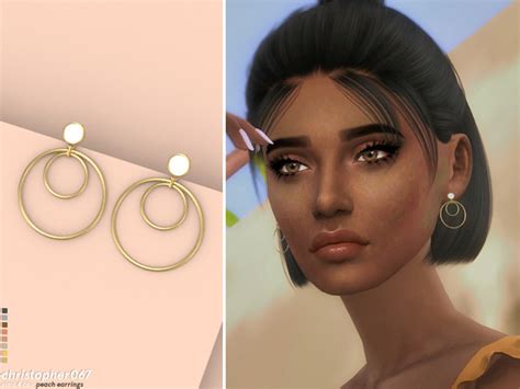 Sims 4 Maxis Match Earrings