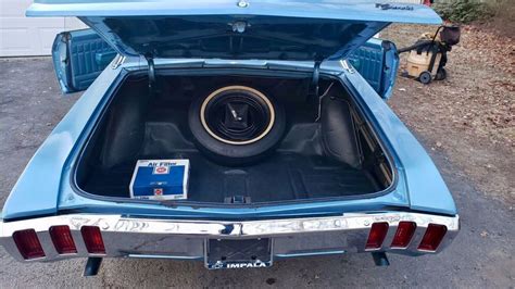 1970 Chevrolet Impala Coupe Blue Rwd Automatic Custom For Sale