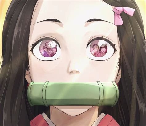 Nezuko Why Does She Have Bamboo Animewpapers Demon Sl