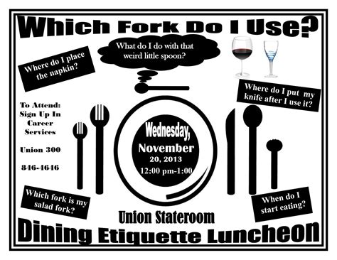 Which Fork Do I Use Etiquette Luncheon News And Events