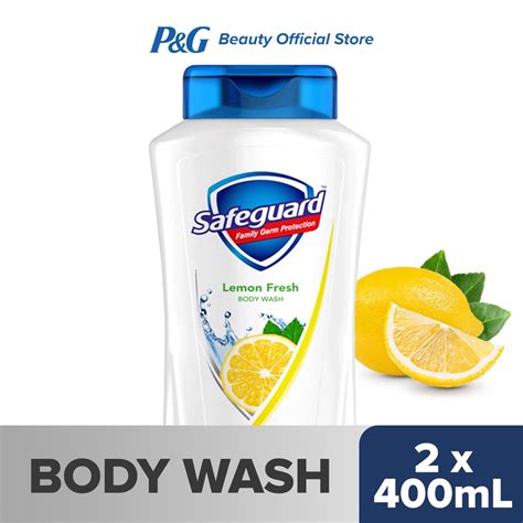 Safeguard Lemon Fresh Body Wash 400ml Duo Shopee Philippines