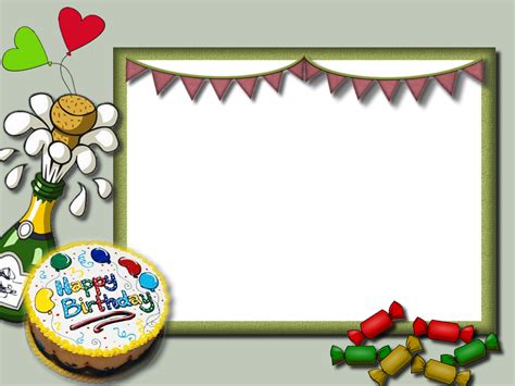 Happy Birthday frame PNG | Birthday frames, Happy birthday frame, Happy birthday