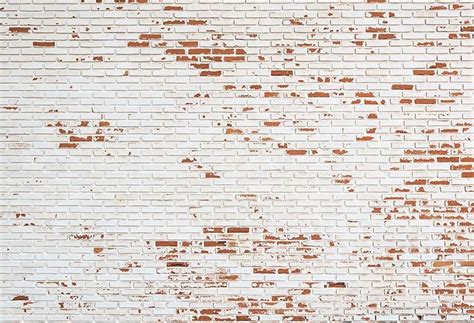 White Vintage Brick Wall Backdrop For Photo Studio Lv 182 In 2021