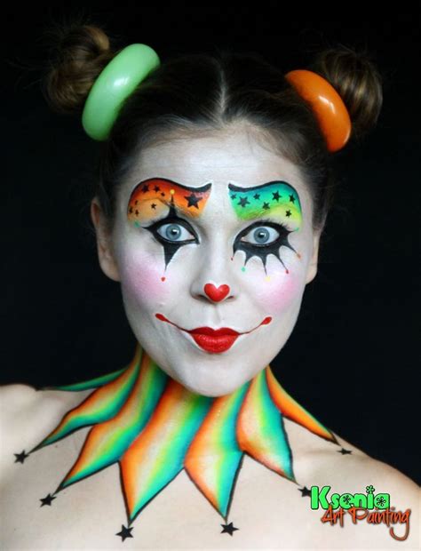 Clown schminken von profis für sie. 137 besten Clown schminken Bilder auf Pinterest ...