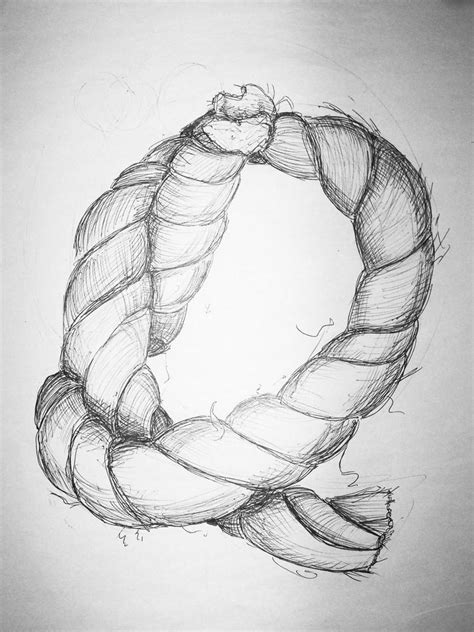 Drawing Of A Rope By Ykmktk On Deviantart