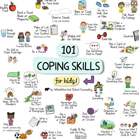 101 Coping Skills for Kids: A Free List of Helpful Self-Regulation