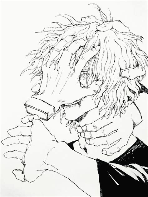 Bnha Coloring Pages Shigaraki Coloring Pages