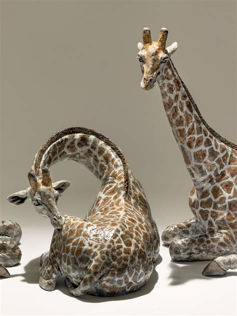 giraffe-sculptures-3 - Nick Mackman Animal Sculpture