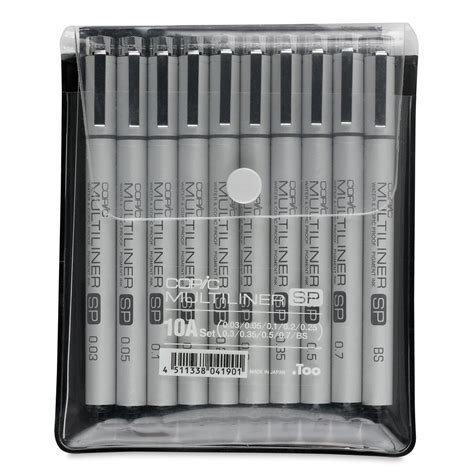 Copic Multiliner Sp Pen Set Of 10 Michaels