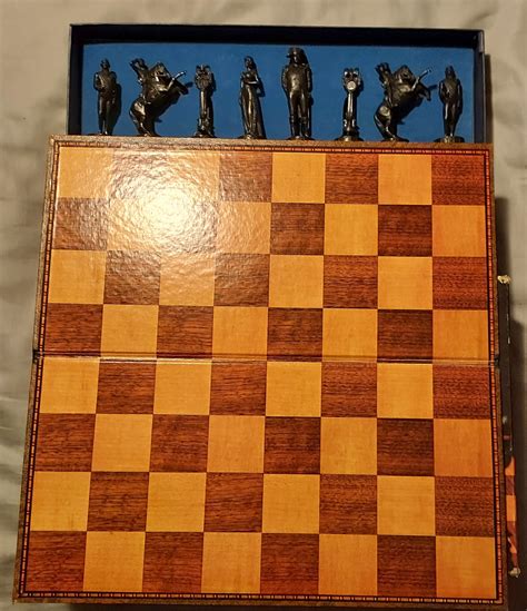 Vintage 1966 Napoleon Bonaparte Chess Set No 203 Collectors Series