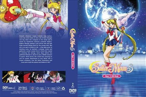 Sailor Moon Complete Dvd Collection Season 1 5 Crystal Movies