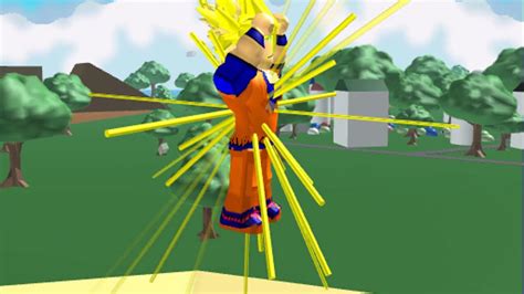 Roblox Goku Going Super Saiyan 3 Youtube