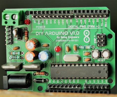 Diy Arduino Uno How To Make Your Own Arduino Uno Board 8 Steps