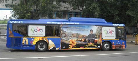 Bus Advertising Agency Delhi Volvo Ac And Dtc Buses Branding Agency
