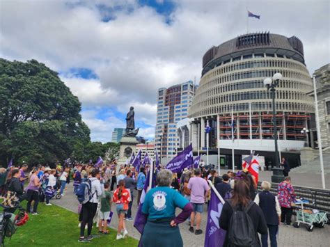 New Zealand Nurses Take To Streets In Bitter Dispute Over Worker