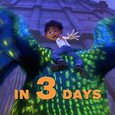 Disney Pixar S Coco Wednesday In 3d Coco The Walt Disney Company Pixarcoco 3 Days Are
