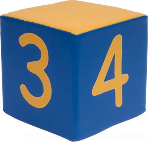 Extra Large Number Cubes Edu Quip